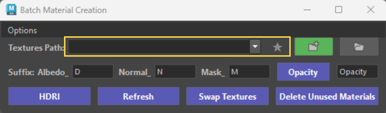 Batch Material Creation